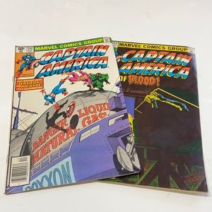 Marvel Captain America #252, 253 Vintage